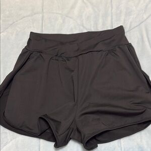 Women's Black Athletic Shorts